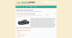 Desktop Screenshot of csilverado.com